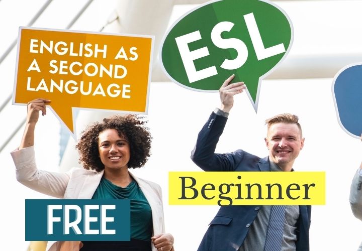 English as a Second Language for beginners